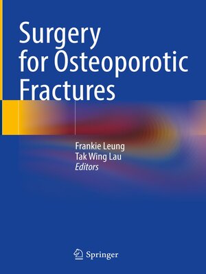 cover image of Surgery for Osteoporotic Fractures